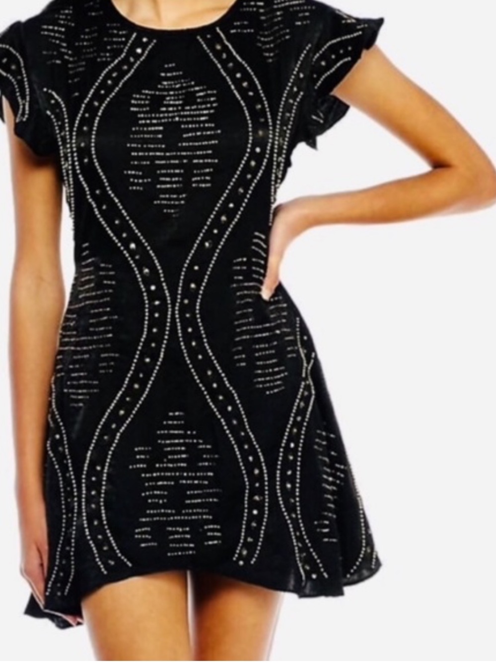 Free People Shine Like The Stars Black